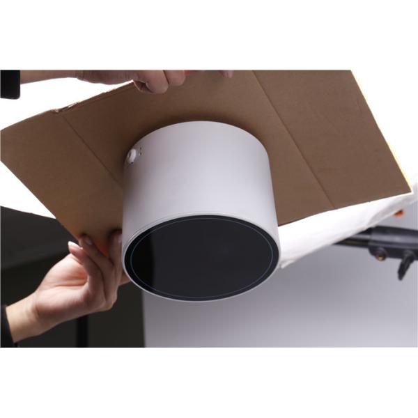 Commercial Mini Aromatherapy Diffuser Ceiling Installation Black Panel With White Body