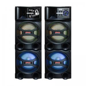 Quality 150W Double 12 inch Bluetooth Party Box Speaker 4 Ohm 45Hz - 20KHz Frequency for sale