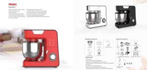 Quality Rotary switch Bowl-lift design stainless steel Skid-resistant feet Stand Mixer FM-101 for sale