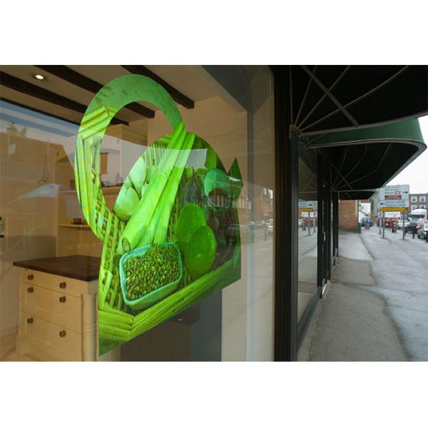 High Resolution Adhesive Rear Projection Film For Glass , 3D Holographic Projection Screen