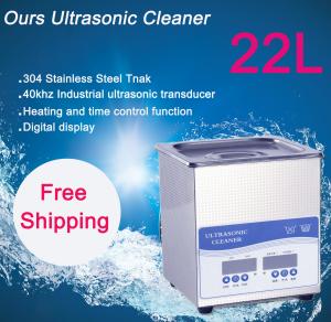 Quality 100W Electric Desktop Ultrasonic Jewellery Cleaner , 40KHZ Heated Ultrasonic Parts Cleaner 2L for sale