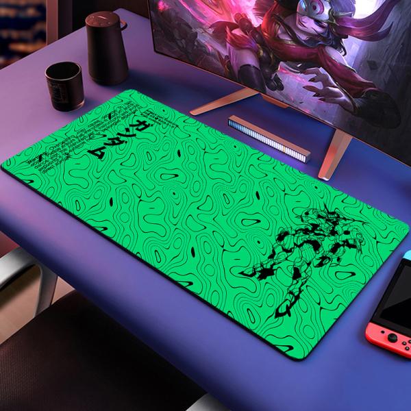 Natural Rubber fabric Custom Gaming Mouse pad for CSGO Large Rubber Mousepad