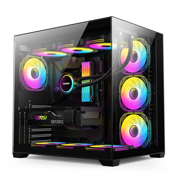 Buy Modern Chassis Computer Case With Good Ventilation Ample Internal Space Efficient Cooling In Gaming And High Perform PCs at wholesale prices