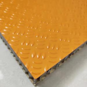 China Antiskid FRP Honeycomb Sandwich Panel For Freight Car Floor on sale