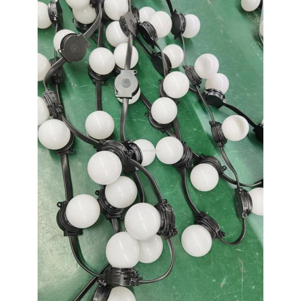 Dot Programmable String Permanent Pixel Light 40mm DC24V 2W Rgbw Smd3535 6 Lamps IP67