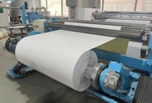 Quality self Adhesive Jumbo Printing Paper Roll 70u Surface Thickness Writing Paper Roll for sale