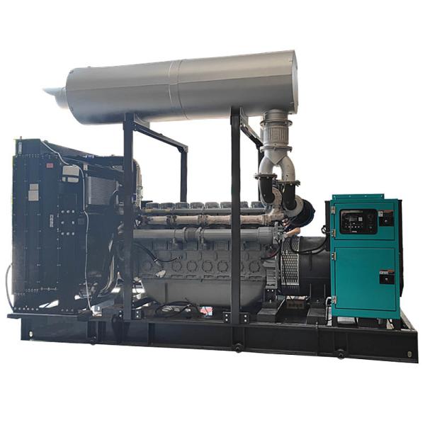 12-Cylinder Open Frame Diesel Generators Silent Running Diesel Generators Outdoor Diesel Generator