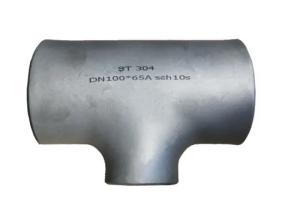 Quality Welded 72'' ASME B16.9 Stainless Steel Pipe Fittings Tees for sale