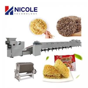China Automatic Electric Fried Instant Noodle Production Line Silver on sale