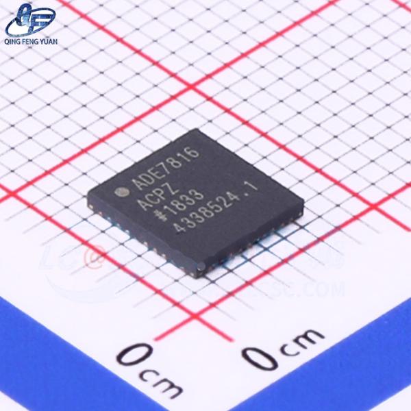 Low Power Consumption ADE7858ACPZ IC support SPI I2C UART integrates internal memory computational units ADE7854 ADE7878