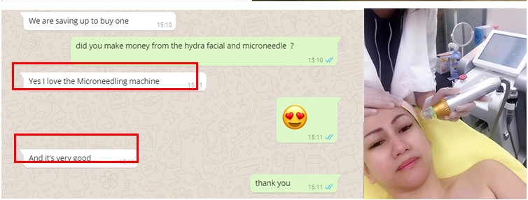 tips secret microneedle fractional rf system microneedling device