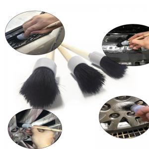 Quality 3 Pcs Auto Washing Tools Car Wash Air Outlet Cleaning Brushes for sale