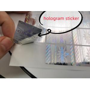 customized label stickers are perfect for hologram stickers changable QR code