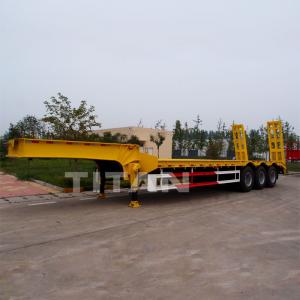 Heavy hauler 3 axles 60 tons low bed semi trailer