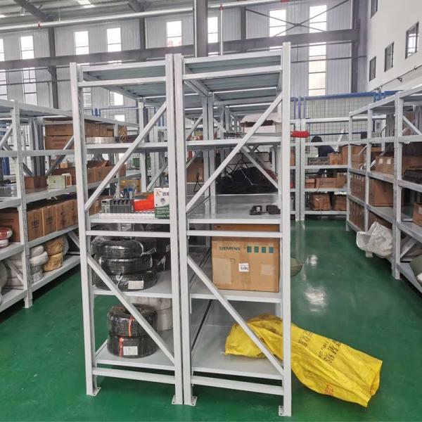 5 Shelves Boltless And Rivet Storage Racks Custom Warehouse Racking