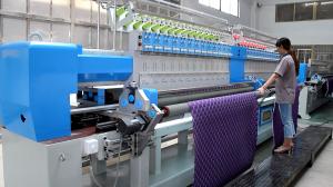 High Speed Multihead Industrial Embroidery Machines 76.2mm Quilting and Embroidery Machine