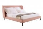 King Size Bed Frame Modern Upholstered Bed Fabric Bedroom Furniture For Hotel