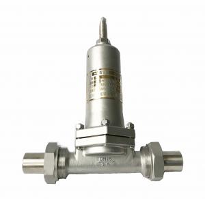 China Industrial Cryogenic Pressure Reducing Valve Throme Plated Surface SS304 on sale