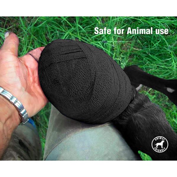 Bulk Wholesale Custom Size Medical Supplies Non Woven Easy Tear Self Adhesive Vet Wrap Cohesive Elastic Bandage