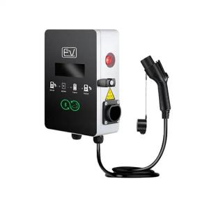 Quality European Standard Single Gun Wall Mounted EV Charging Station Type 2 For Home for sale