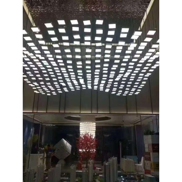 Customized Smart Elegant Extra Large Chandeliers Contemporary Wave Led Chandelier