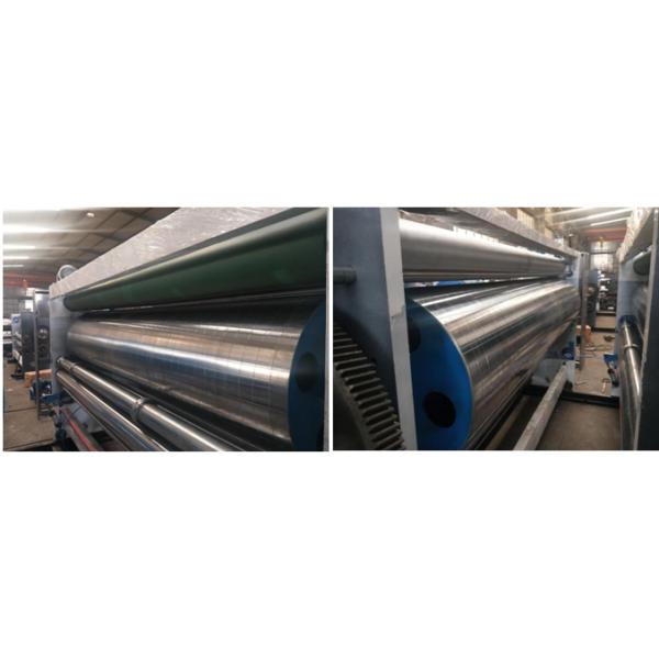 High Performance Flexo Printing And Die Cutting Machine , Corrugated Flexo Printing Machine