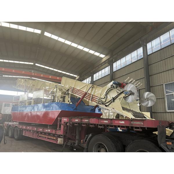 Yongsheng 10 Cubic Capacity Water Weeder Aquatic Harvester 88kw 1.6m