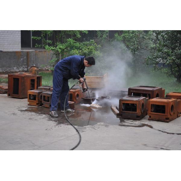 Horizontal High Pressure Reciprocating Plunger Pump 550 Bar 90kw Water Blaster