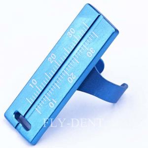 Quality Endodontic File Ruler Dental Endo Rulers Dental Root Canal Measurement Instrument for sale