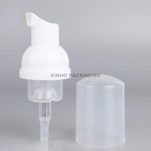 China 30MM 0.4CC Plastic Cosmetic Foam Liquid Soap Dispenser Foam Pump Head For Hand Face on sale