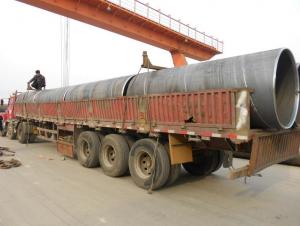China API 5L X52 X60 SSAW Welded Steel Pipe 60 Inch Underground Steel Pipe For Construction on sale