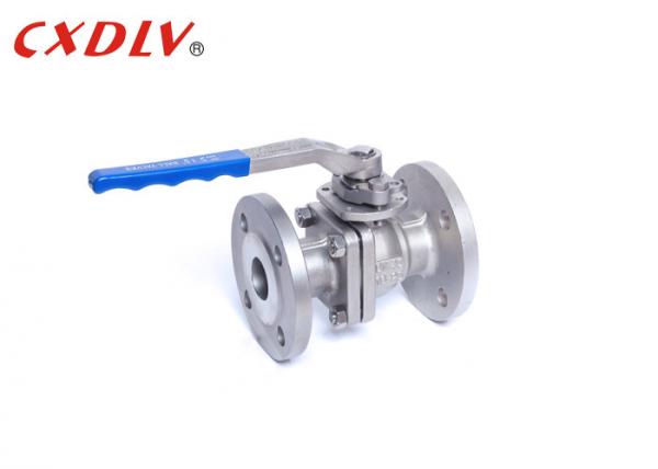 Buy PN16 Stainless Steel Flanged Ball Valve DN50 Handle SS304 SS316 WCB at wholesale prices