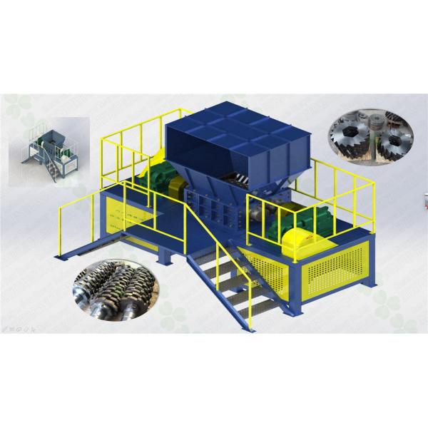 Multifunctional Industrial Shredder Machine Scrap Metal Shredder 6 Tons Capacity