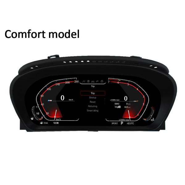 12.3 Inch LCD Digital Instrument Cluster For 2007-2013 BMW X6 E72 E71 Series