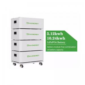 China Stacked 20.48KWH Home Energy Storage Battery Pack 51.2V 400Ah on sale