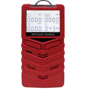 China Portable Gas Detector Diffusion Sampling Minisize CO2 and O2 Detector For Safety Detection on sale