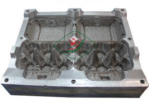 China Aluminium Egg Box / Clam Shell  Dies 6 Cavities Pulp Mould with High Precision on sale