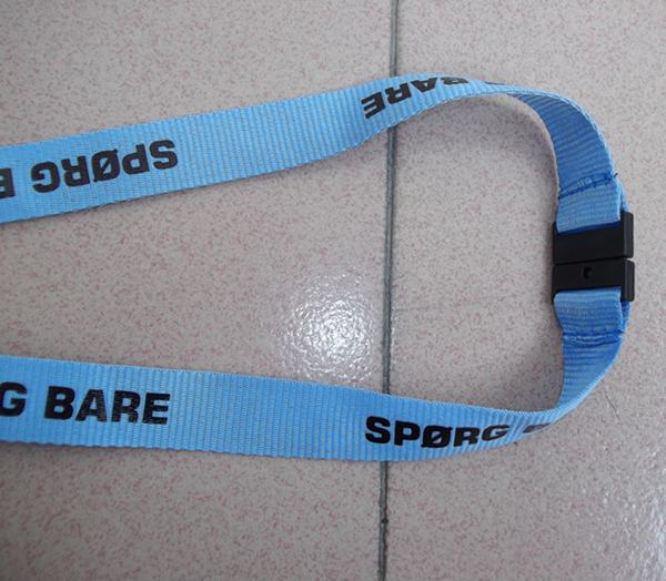 Cheap flat polyester lanyard with phone string, polyester mobile phone hanging lanyards,