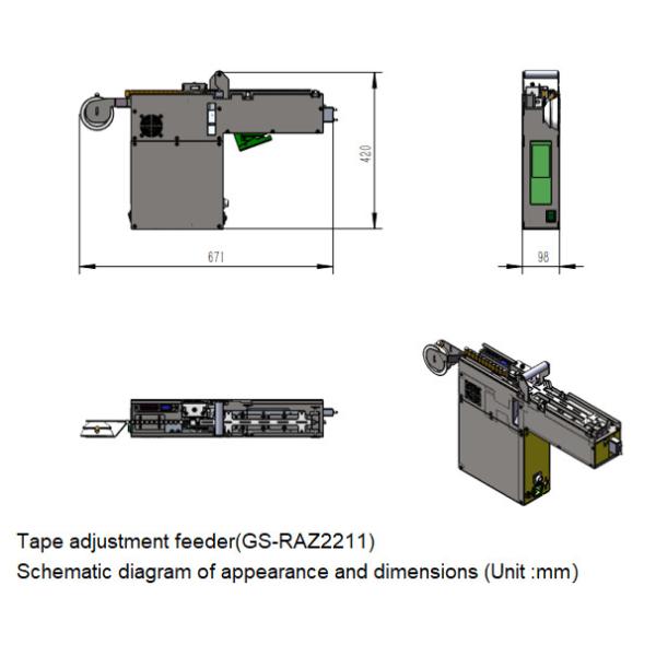 Tape Adjustment Feeder(GS-RAZ2211)
