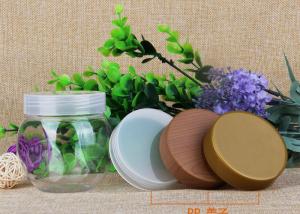 Quality 225ml Round Storage Bottle PP Lids Small Plastic Jars For Candy / Chocolate / Nuts for sale