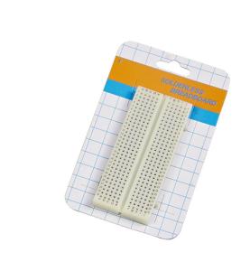Quality Experimental Solderless Breadboard Projects , 300 Points White Lab Testing Breadboard Circuit Projects for sale