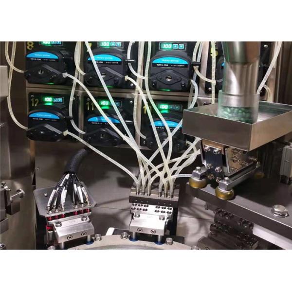 Small Type Liquid Oil Capsule Filling Machine Fully Automatic 1 Year Warranty