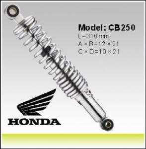 China Honda Cb250 Motorcycle Shock Absorber , Brazil Cb250 Rear Shocks 310MM Motor Shocks on sale