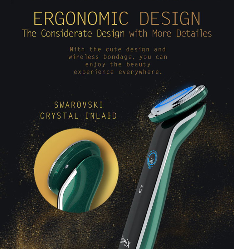 DC5V 1A 45degree Heating Ultrasonic Deep Face Cleaning Machine