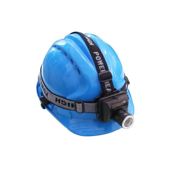 Focusing Adjustable Explosion Proof LED Headlamp Rechargeable 3W Led Hard Hat Light