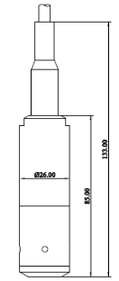 Economical Liquid Level Transmitter 4-20mA Level Sensors And Transmitters YWKT-1A Series