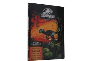 China Jurassic World 5-Movie Collection DVD Movie Adventure Thriller Sci-fi Fantasy Series Movie DVD on sale