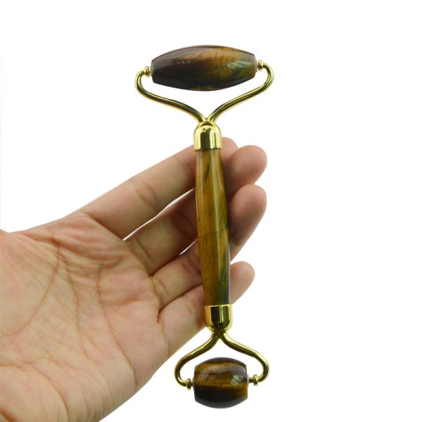 Amazon Best sells beauty products tiger eye jade roller for face massager