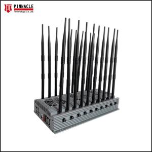 Power Controllable Cell Phone Frequency Jammer GPS WIFI Signal Reception Blocker