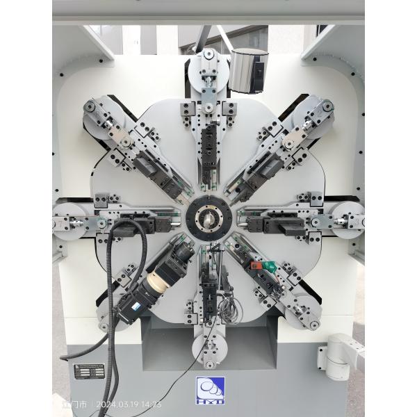 Camless Automatic Spring Machine , Spring Making Machine With Twelve Axes
